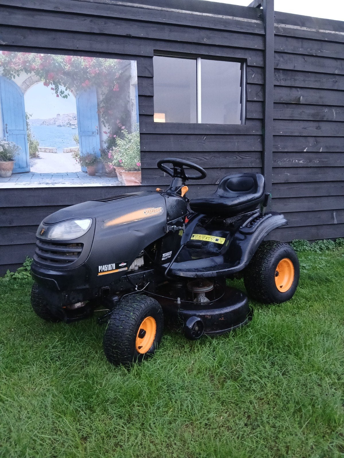 partner automatic zitmaaier, Tuin en Terras, Ophalen, Gebruikt