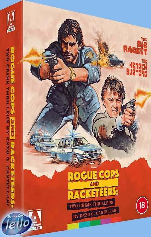 Blu-ray: Rogue Cops and Racketeers LE (Enzo G Castellari) UK, Cd's en Dvd's, Blu-ray, Nieuw in verpakking, Thrillers en Misdaad