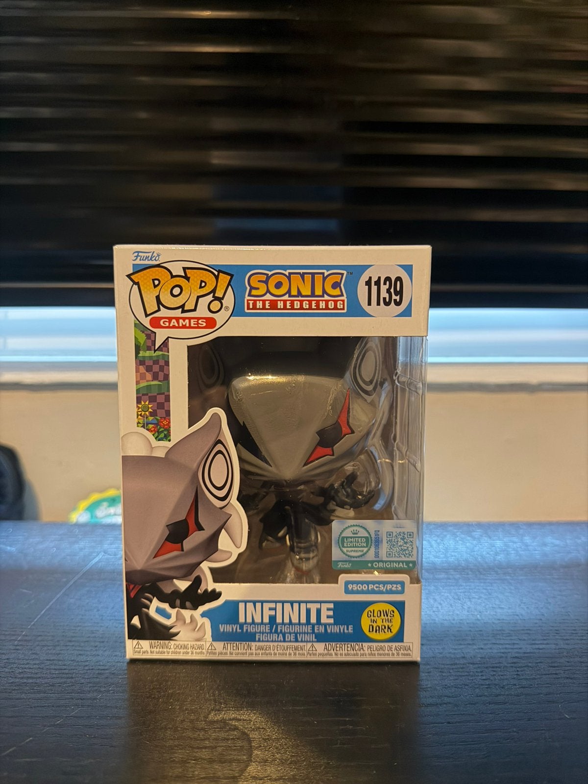 Funko Pop Infinite Sonic 1139 Glows in the dark 1/9500, Ophalen of Verzenden, Zo goed als nieuw