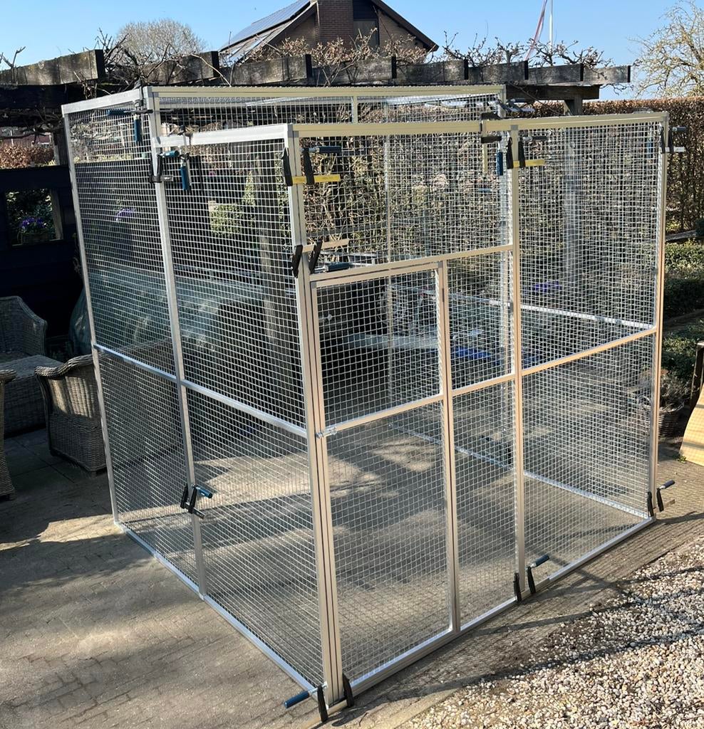 Aluminium volières en kattenrennen, ook geheel maatwerk!, 4221LV, Info@vandoorntimmerwerken.com, Ophalen of Verzenden, Van Doorn timmerwerken