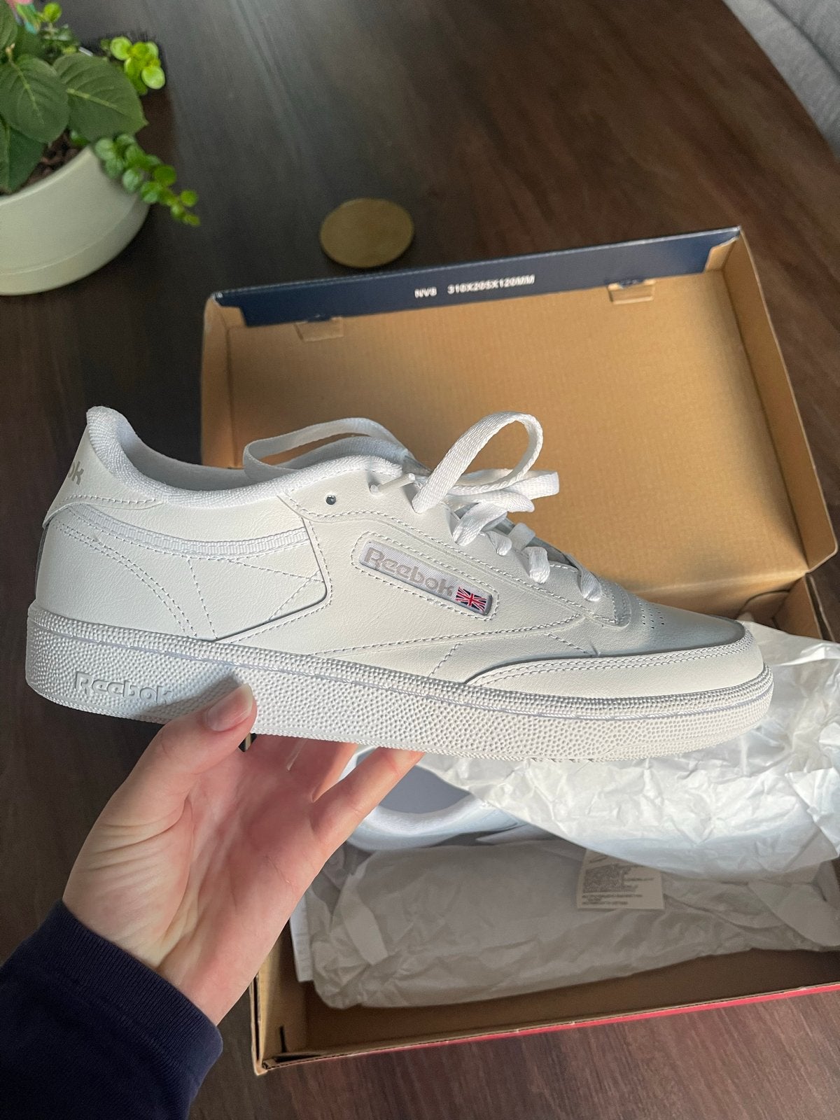 Reebok Club C 85 sneakers dames wit - Maat 41 - Nieuw, Ophalen, Wit, Nieuw, Sneakers of Gympen