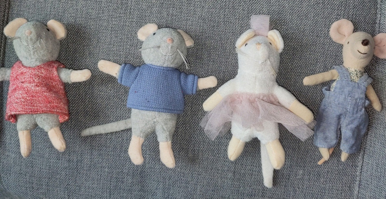 4 Muizen, waarvan 3 van 'Het Muizenhuis', Kinderen en Baby's, Ophalen of Verzenden, Gebruikt