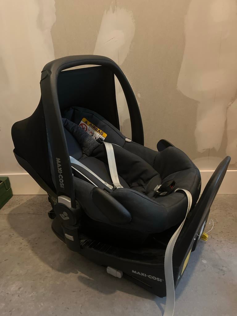 Maxi-Cosi autostoel met Isofix frame, Ophalen, Gebruikt, Isofix, 0 t/m 13 kg