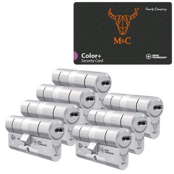 M&C Color+ 7x gelijksluitend SKG***, Niet ingevuld, Niet ingevuld, Niet ingevuld