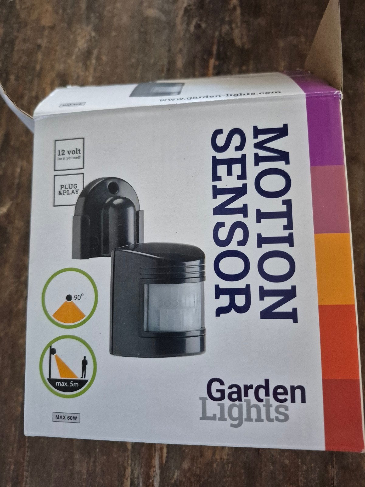 Te koop Garden Lights bewegingssensor (nieuw), Tuin en Terras, Buitenverlichting, Kunststof, Minder dan 50 watt, Wandlamp, Nieuw