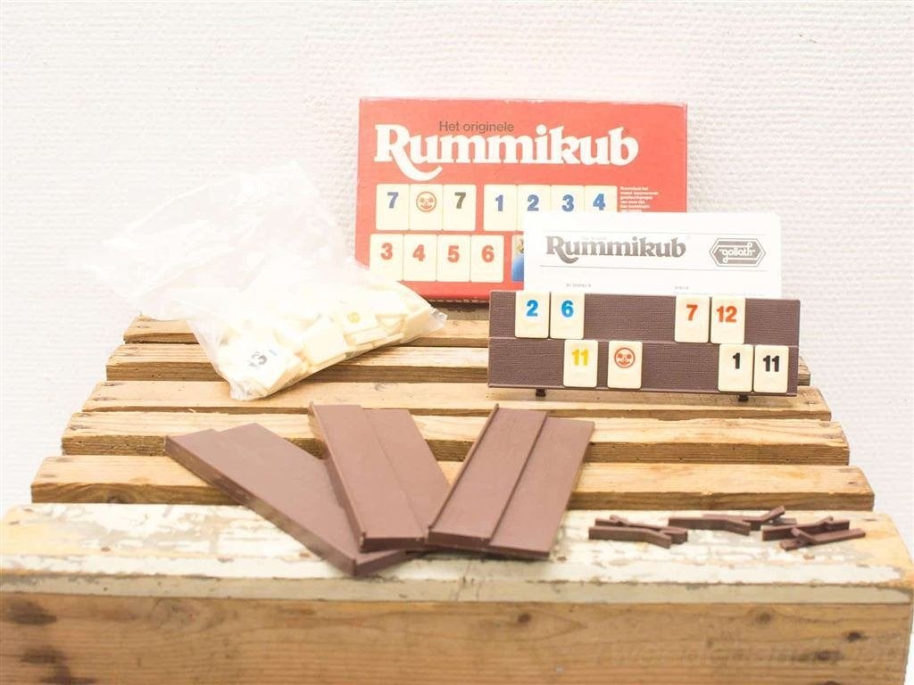 Rummykub gezelschapsspel 14128, Ophalen of Verzenden, Gebruikt
