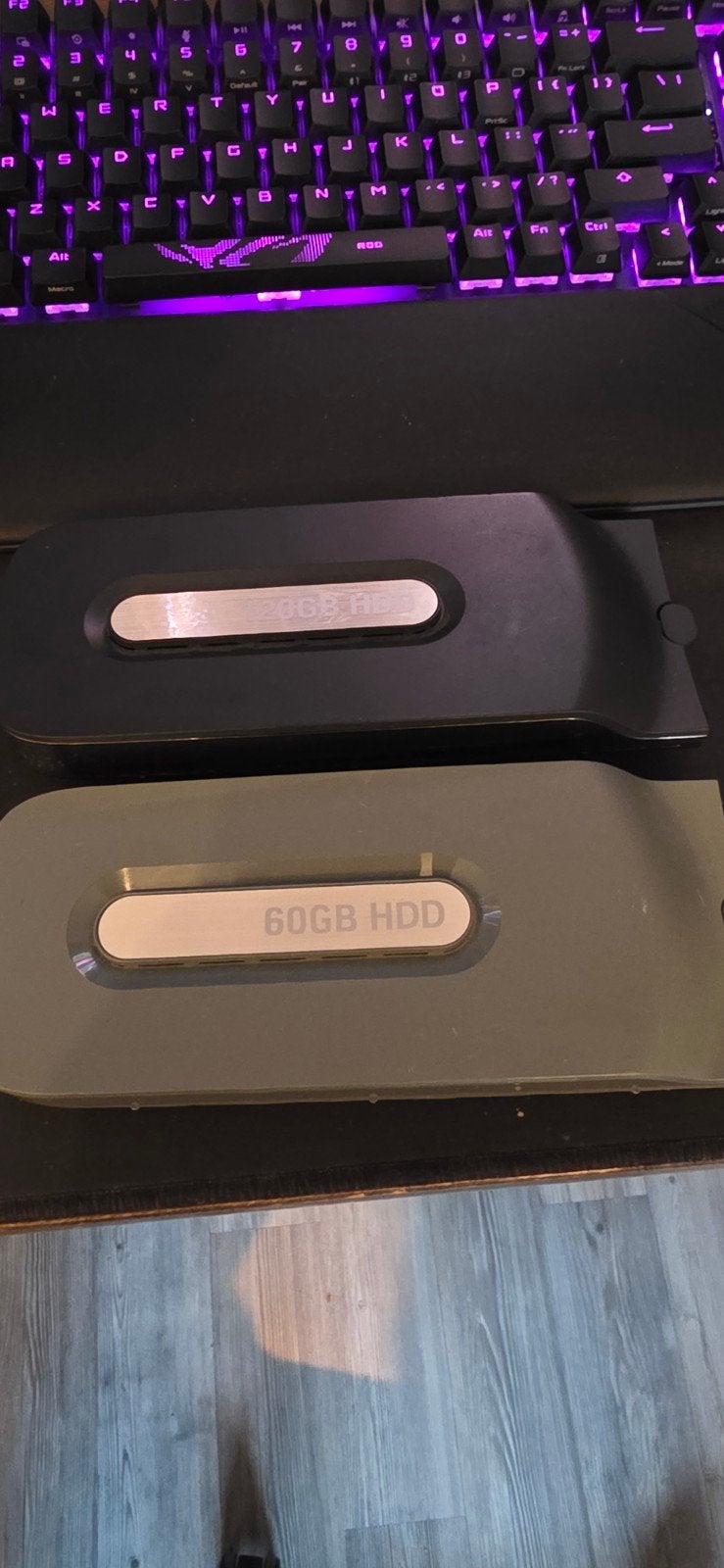 1x hdd 60gb 1x hdd 120gb xbox 360, Spelcomputers en Games, Spelcomputers | Xbox | Accessoires, Ophalen of Verzenden, Zo goed als nieuw