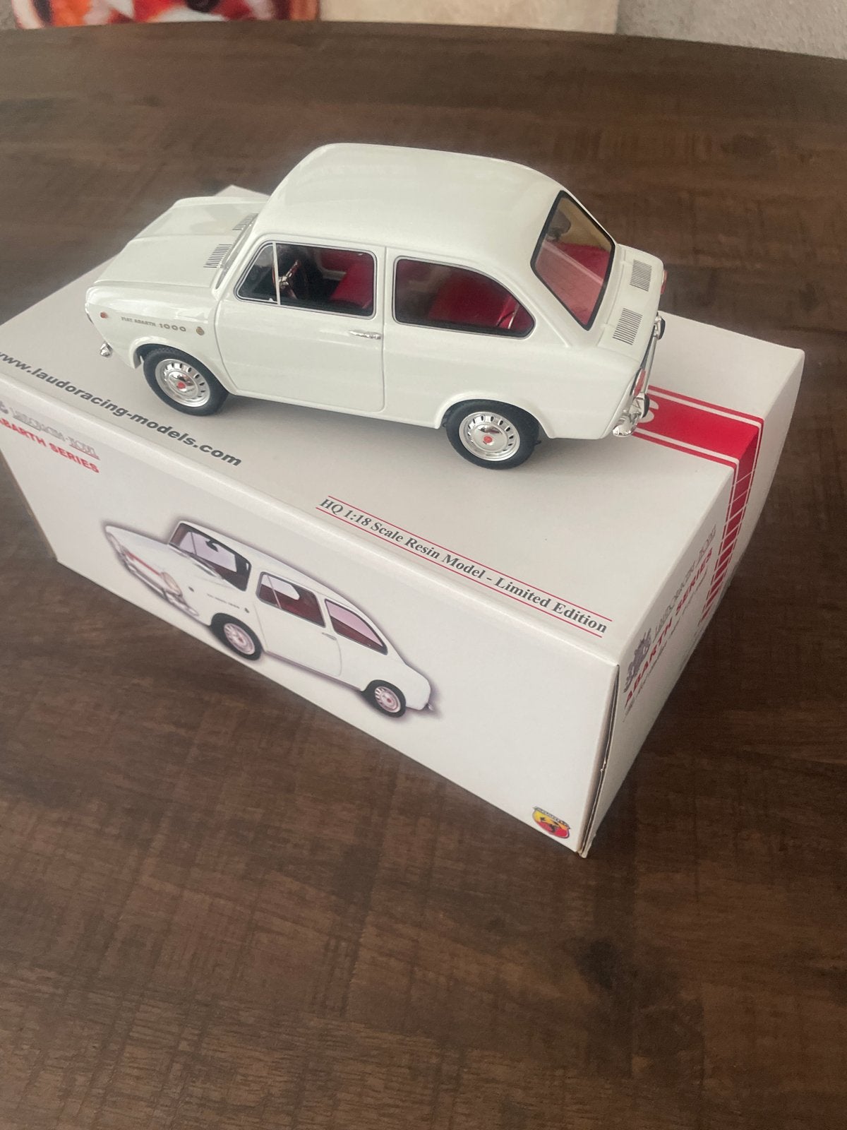 Fiat Abarth 1000OT 1964 Lauda Racing 1:18 nieuw, Ophalen of Verzenden, Nieuw, Auto, Overige merken
