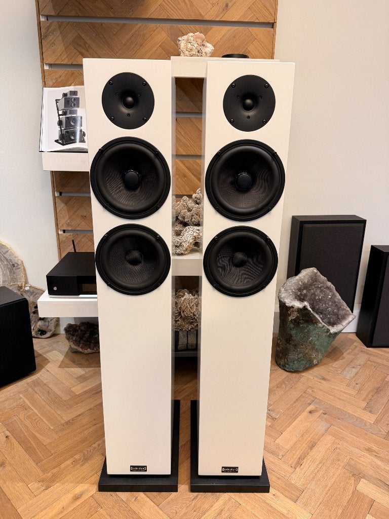 Audio Physic Classic 8 – wit – demo, Vloerstaande luidspreker, ., Zo goed als nieuw, .