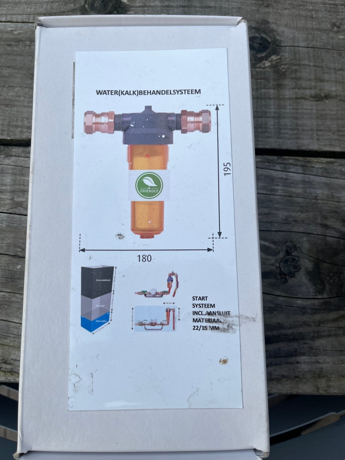 Water kalk filter, Ophalen of Verzenden, Nieuw