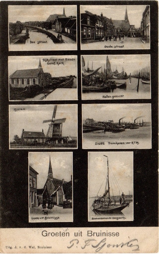 Bruinisse  Groeten uit, Ophalen of Verzenden, Gelopen, Zeeland