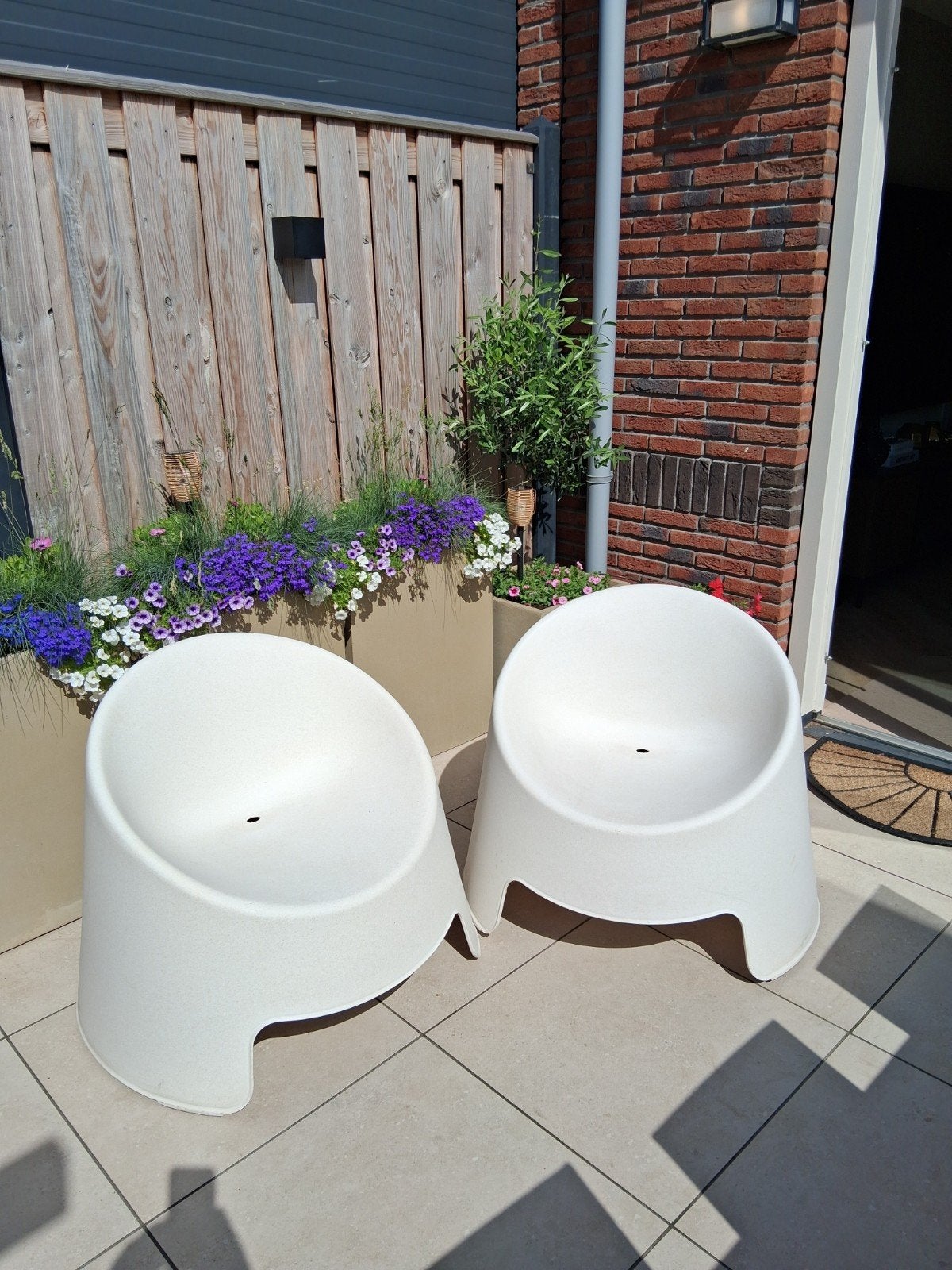 Kuipstoelen., Tuin en Terras, Ophalen of Verzenden