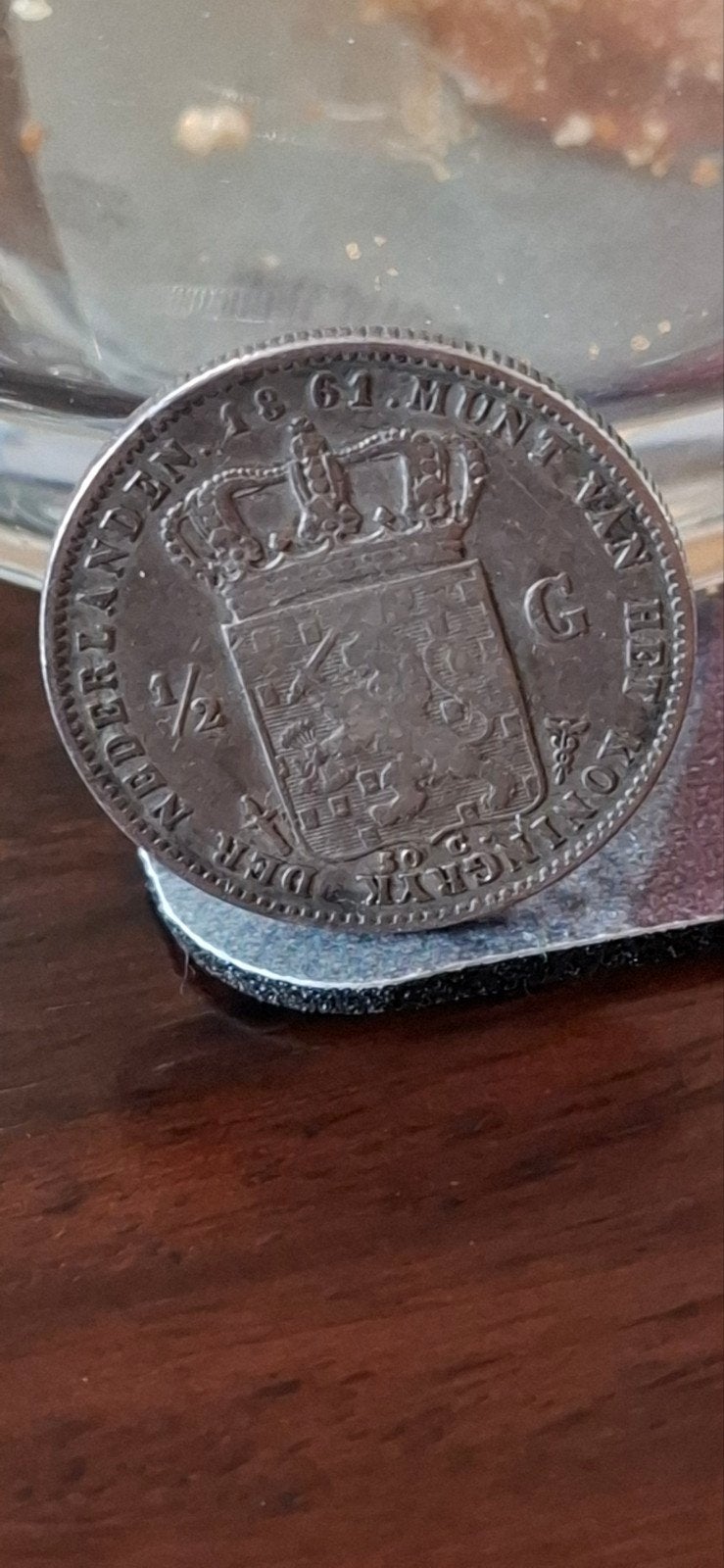 1/2 gulden nederlandse te koop, Ophalen, Koning Willem III, ½ gulden