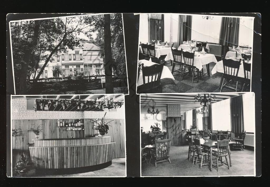 Oisterwijk - Hotel Boschoord - meerluik - [003-5486, Verzenden, 1960 tot 1980, Ongelopen, Noord-Brabant