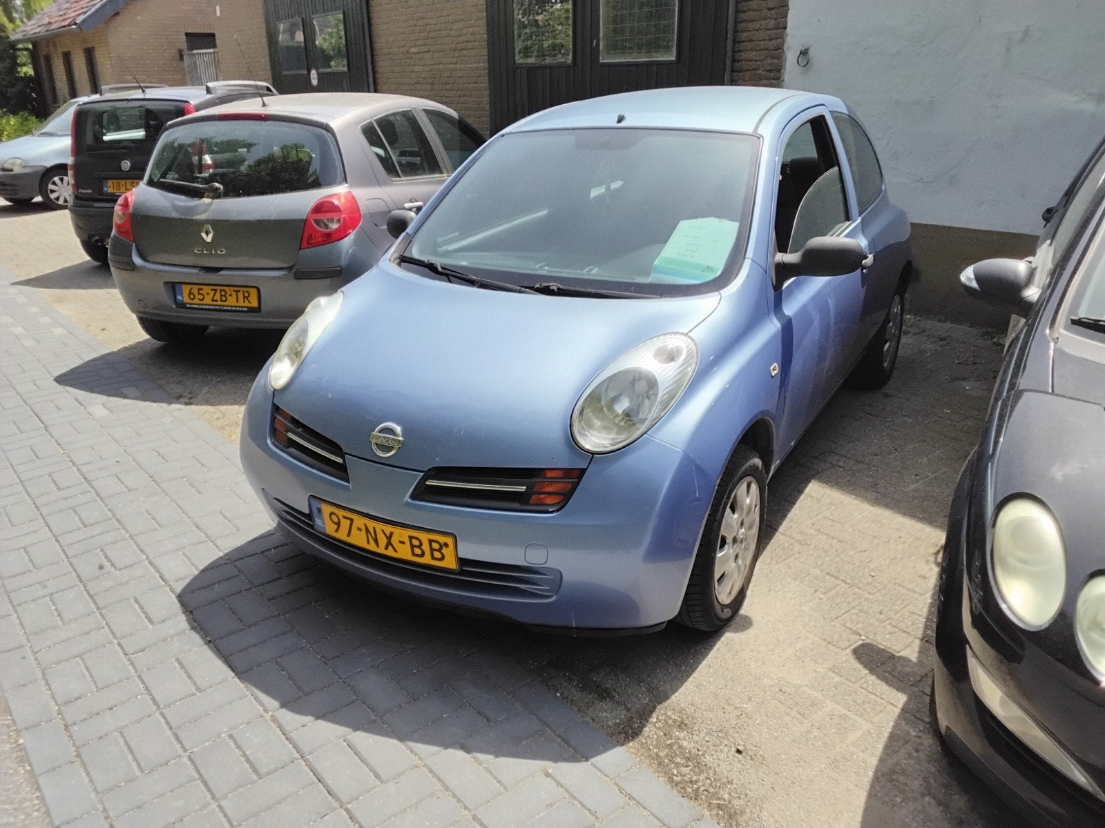 Nissan Micra 1.2 59KW 3DR 2004 Blauw, Auto's, Voorwielaandrijving, 31 €/maand, 4 cilinders, Blauw