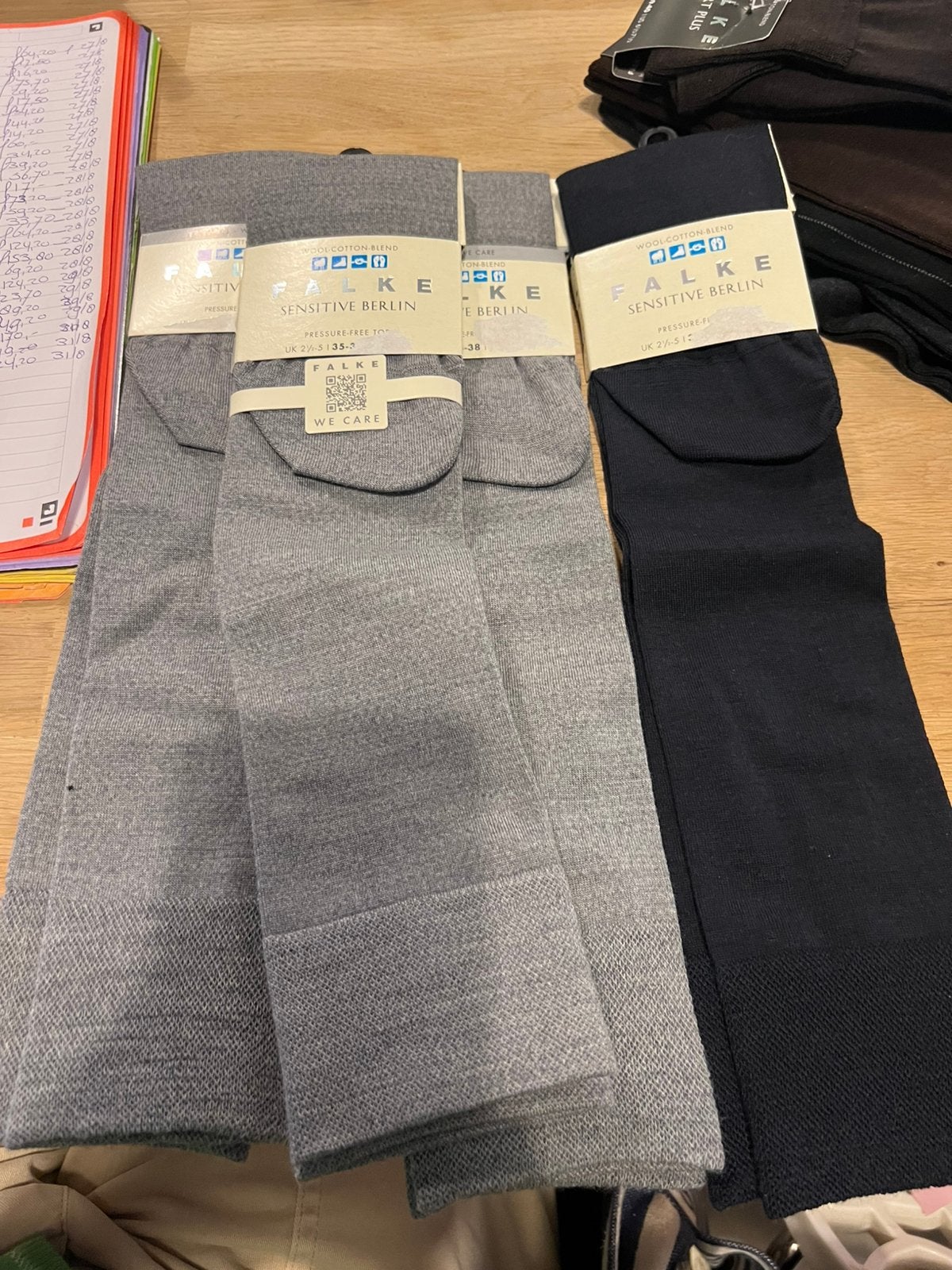 Falke kniekousen 35/38 NIEUUW!! Nu €10,-, Ophalen of Verzenden, Nieuw, Maat 35 t/m 38, Sokken en Kniesokken