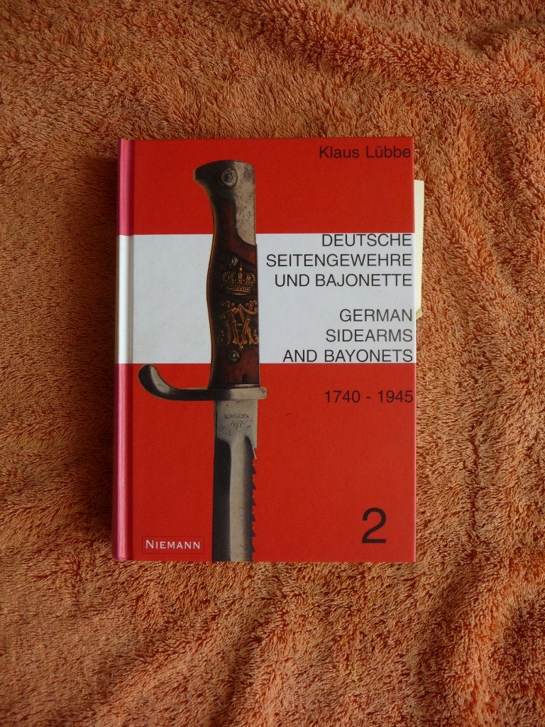 Boek 6. German Sidearms and Bayonets deel 2, Boeken, Niet van toepassing, Ophalen of Verzenden, Zo goed als nieuw, Klaus Lubbe