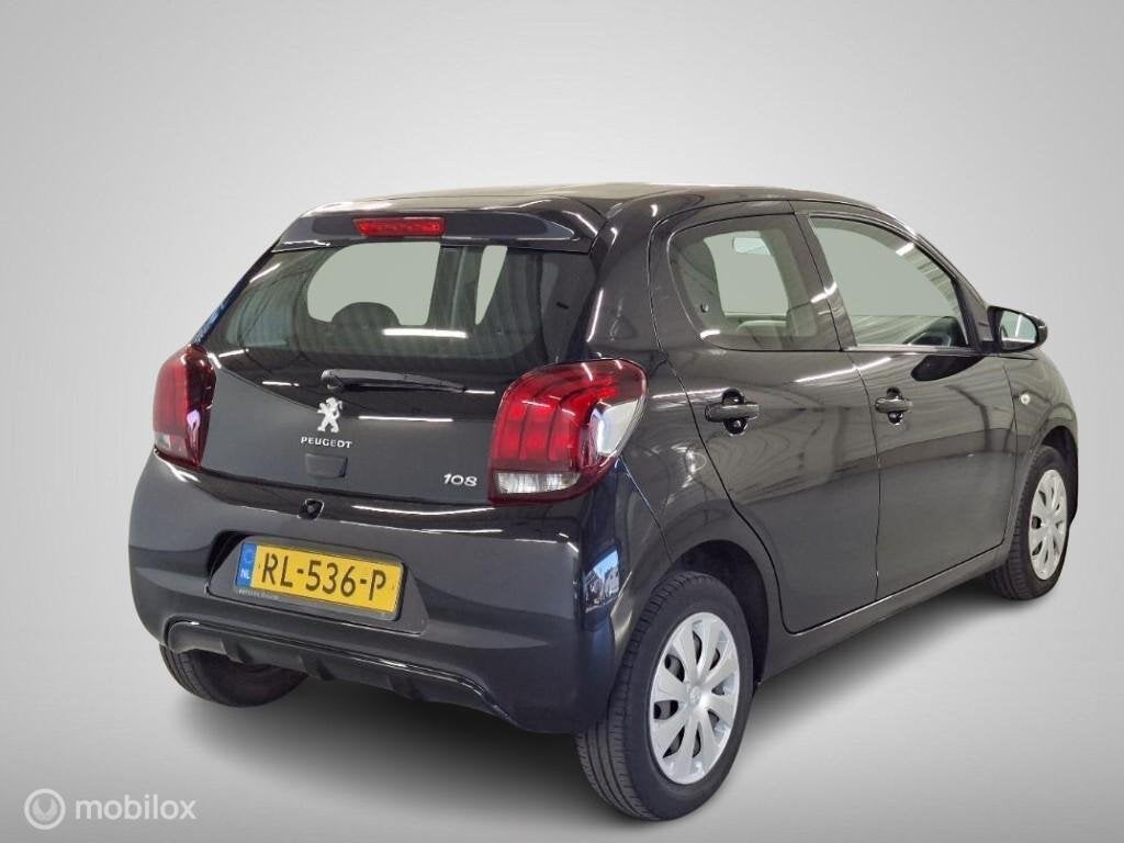 Peugeot 108 1.0 e-VTi Active✅ 2018 ✅KM 50240 ✅ SCHERPE, Auto's, Voorwielaandrijving, Euro 6, 4 stoelen, Zwart