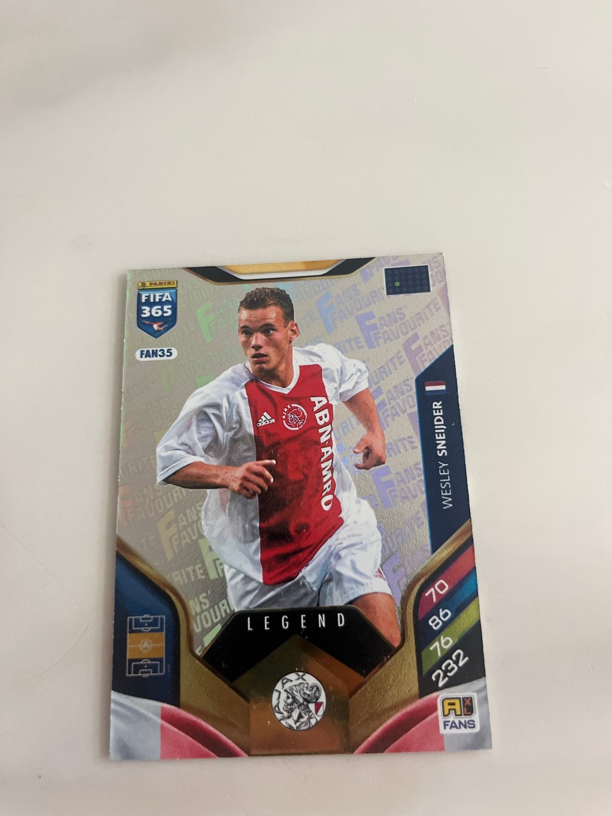 Panini FIFA 365 Wesley Sneijder Legend kaart, Ophalen of Verzenden, Gebruikt, Ajax, Spelerskaart
