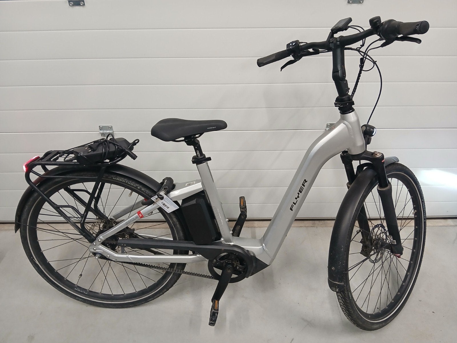 Flyer Go Tour 5 2023 met beltdrive 750 wh accu, Fietsen en Brommers, Elektrische fietsen, Gebruikt, 47 tot 51 cm, Flyer, Ophalen