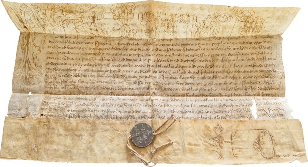 Handschrift 1605 tot 1621, Italie, bulla paus Paulus V, Ophalen of Verzenden, Overige materialen, Buitenland