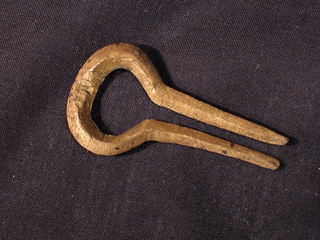 Mondharp koper/brons middeleeuws 1500. 1750, Ophalen of Verzenden
