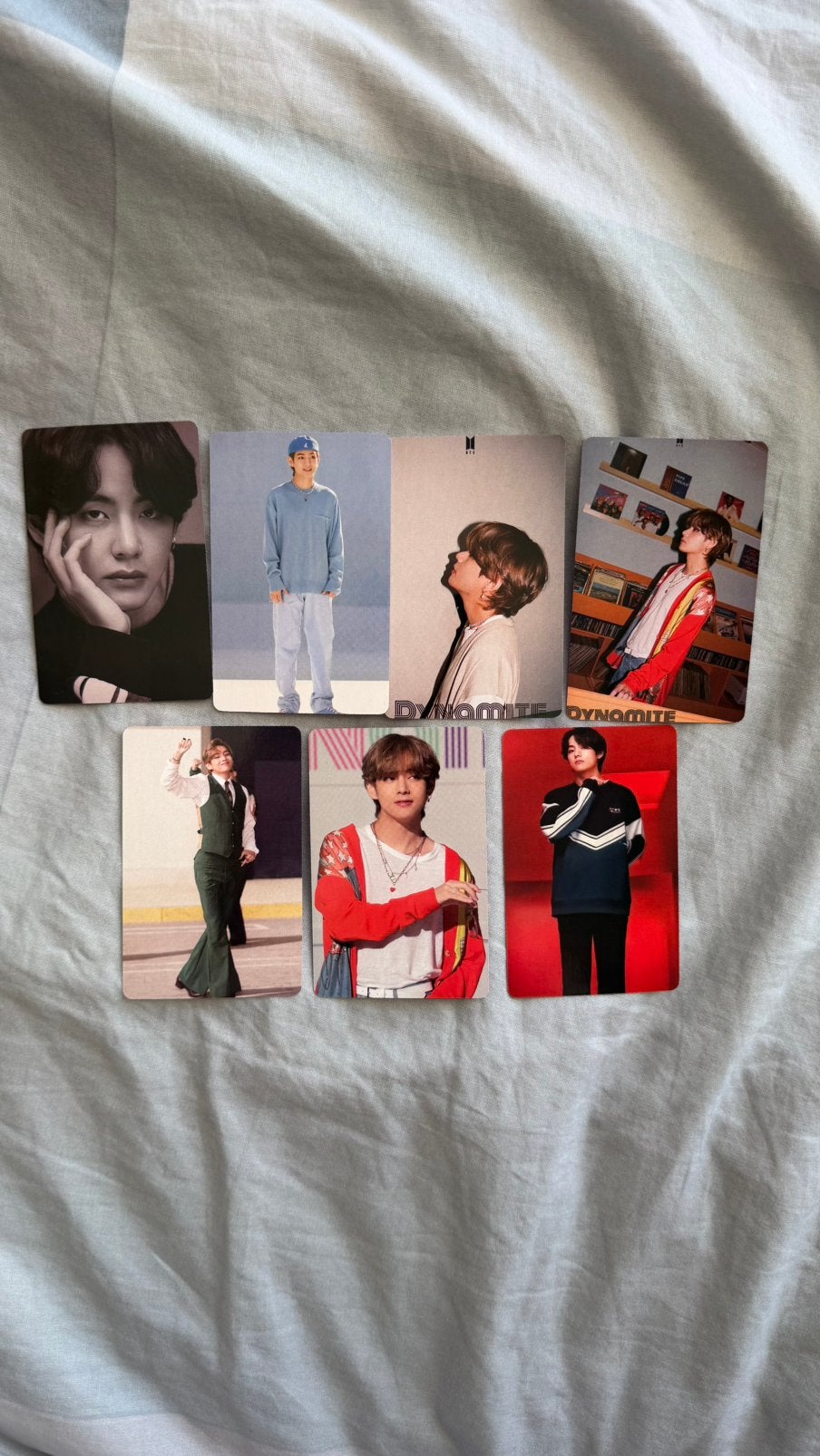 BTS PHOTOCARDS V, Ophalen of Verzenden, Zo goed als nieuw, Foto of Kaart