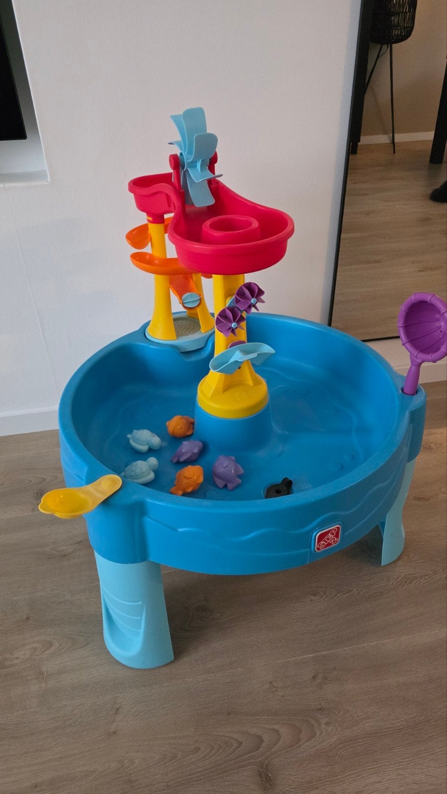 Watertafel, Ophalen, Gebruikt