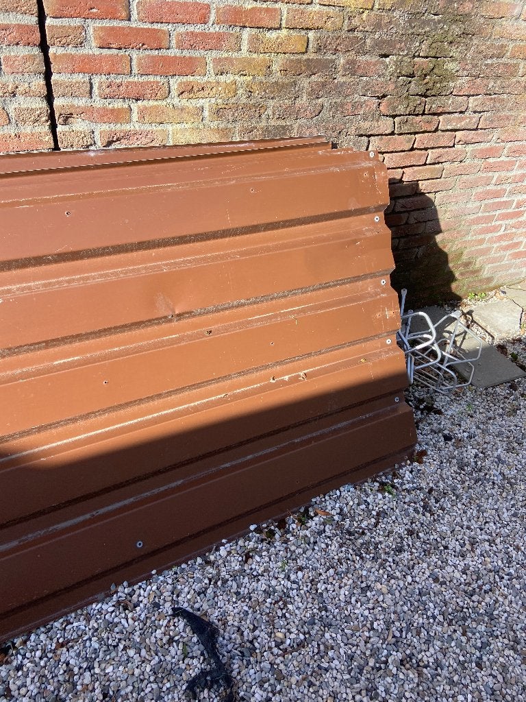 7 damwand plaaten, Ophalen, Gebruikt, Overige materialen