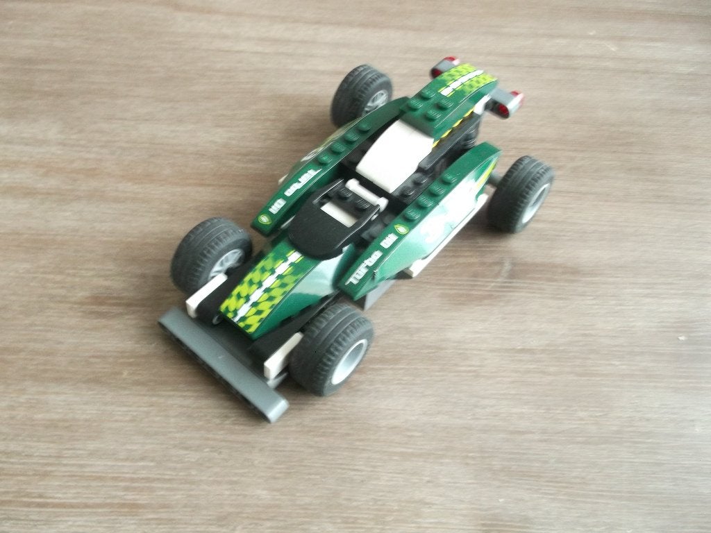 lego racers 8138 phantom crasher (2007), Ophalen of Verzenden, Gebruikt, Complete set, Lego