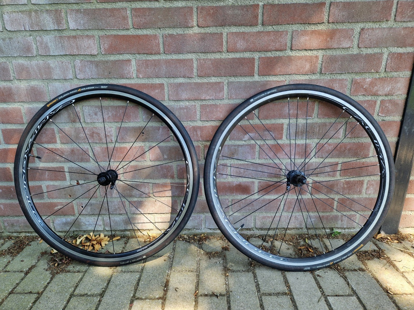 Campagnolo Calima Wielset 11-speed Racefiets (Zonder Banden), Aluminium, Meer dan 20 versnellingen, 53 tot 57 cm, Ophalen