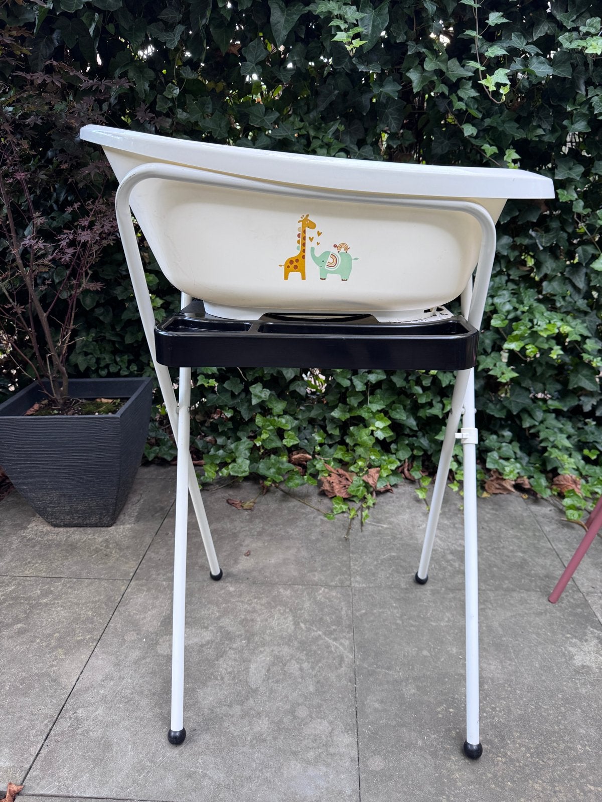 Bébé-jou babybadje met standaard, Kinderen en Baby's, Ophalen, Gebruikt, Badje, Bébé-jou