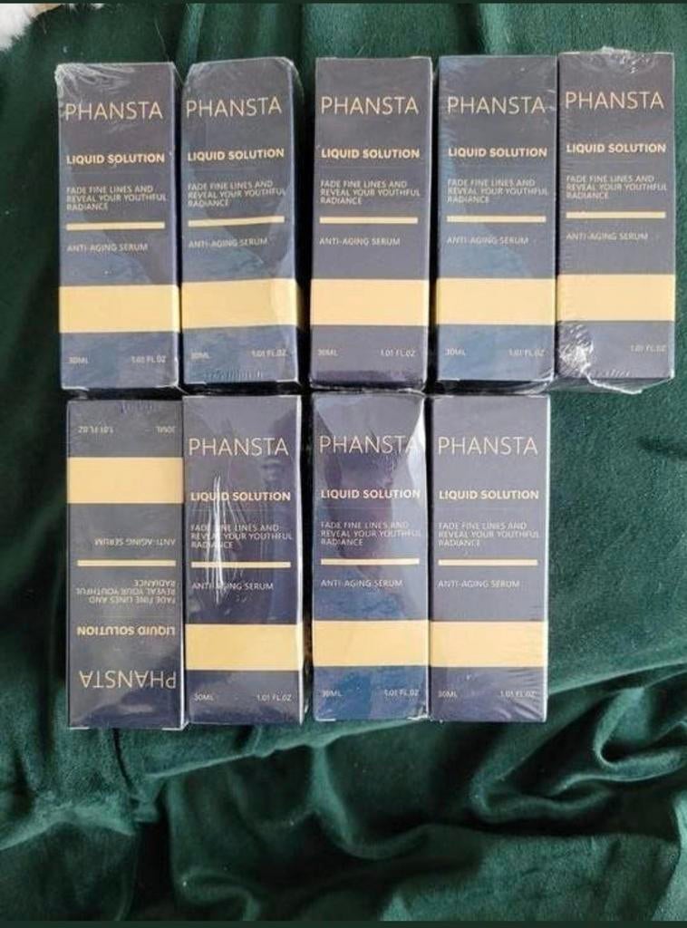PHANSTA Anti-Aging Serum - Liquid Solution (30ml), Ophalen of Verzenden, Nieuw, Gehele gezicht, Verzorging