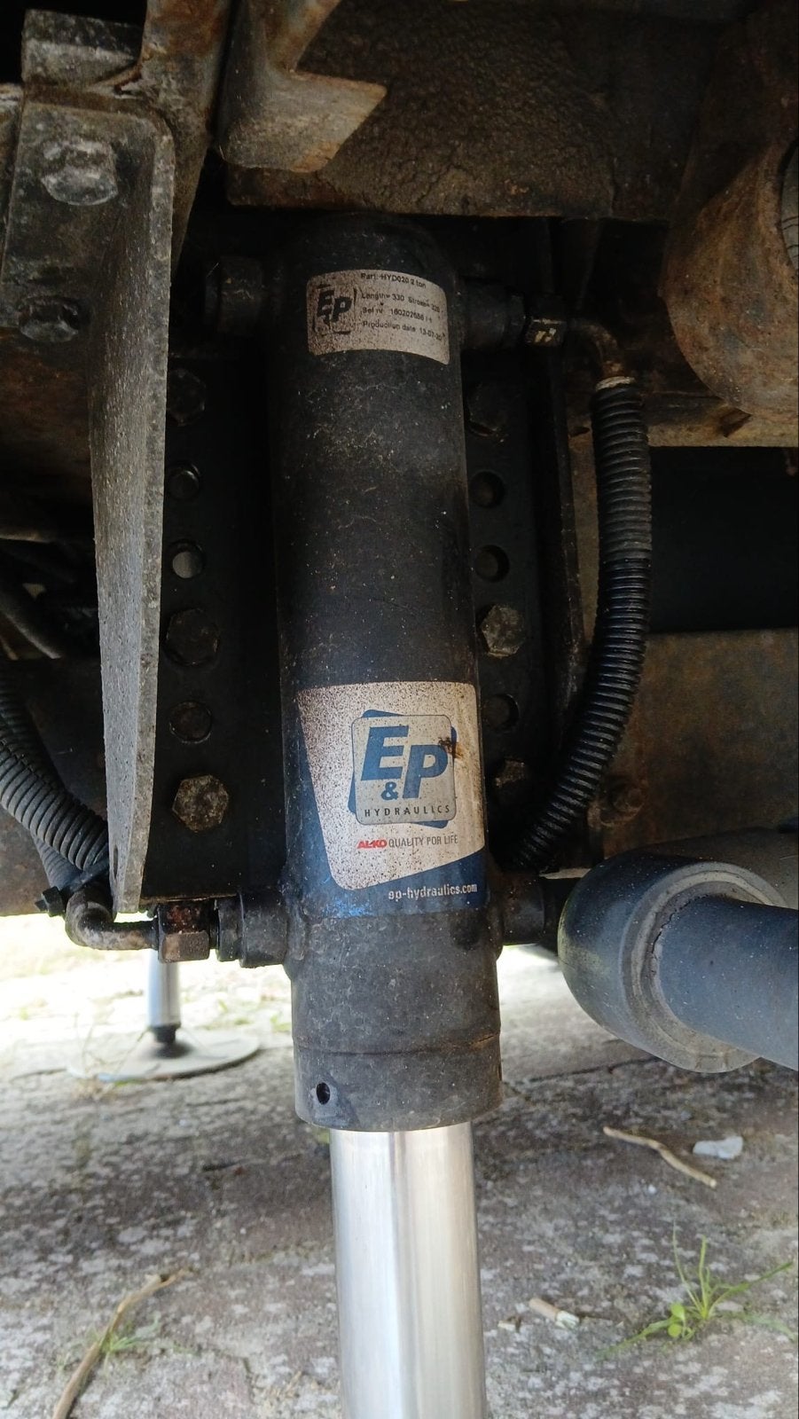 EP Hydraulisch Levelsysteem voor Camper/Caravan, Ophalen, Zo goed als nieuw
