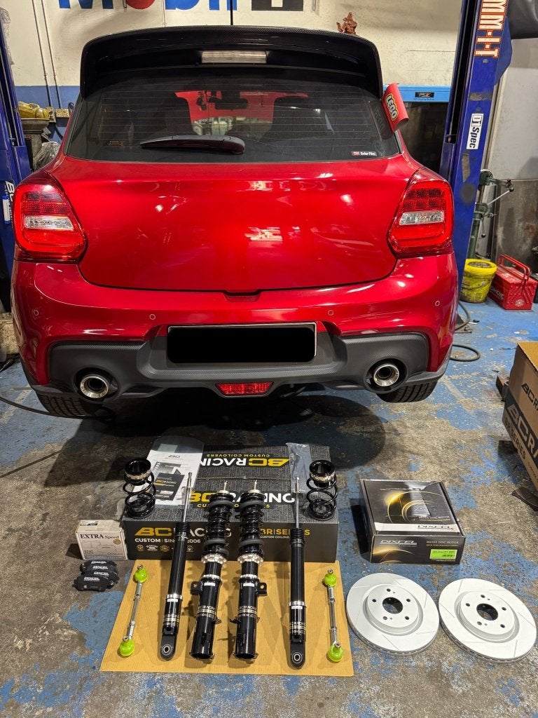 BC Racing BR-RN serie schroefset - Suzuki Swift Sport 17+, Auto diversen, Tuning en Styling, Ophalen of Verzenden