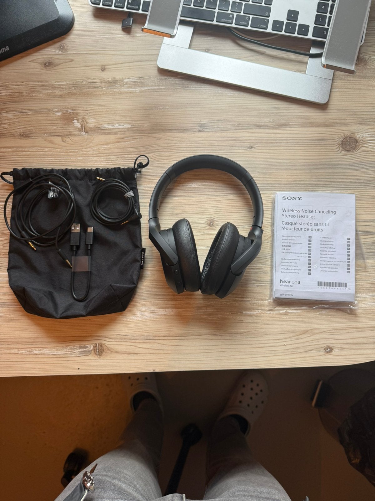 Sony WH-H910N h.ear on 3 – Draadloos & noisecancelling, Ophalen of Verzenden, Zo goed als nieuw, Draadloos, Over-ear