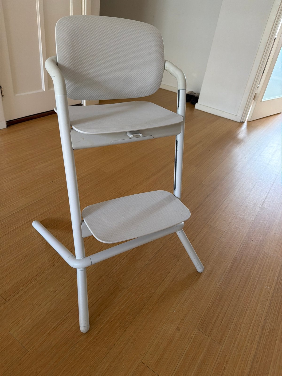 Cybex - Witte meegroeistoel - Zo goed als nieuw, Ophalen, Zo goed als nieuw, Meegroeistoel, Aanschuifbaar
