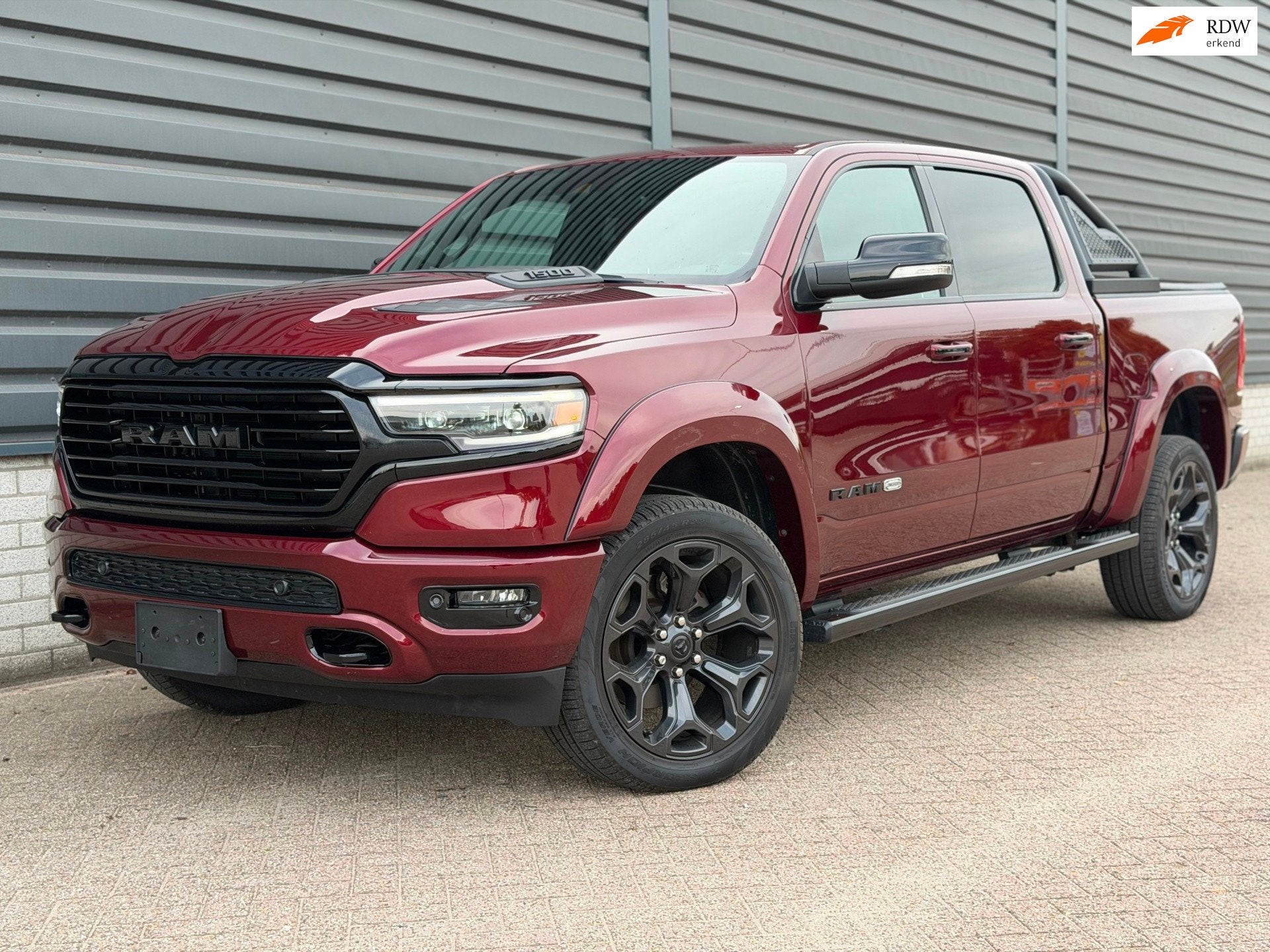 Dodge RAM 1500 5.7 V8 4x4 eTorque LIMITED LONGHORN EDITION, Auto's, Gebruikt, Leder, Vierwielaandrijving, 2480 kg