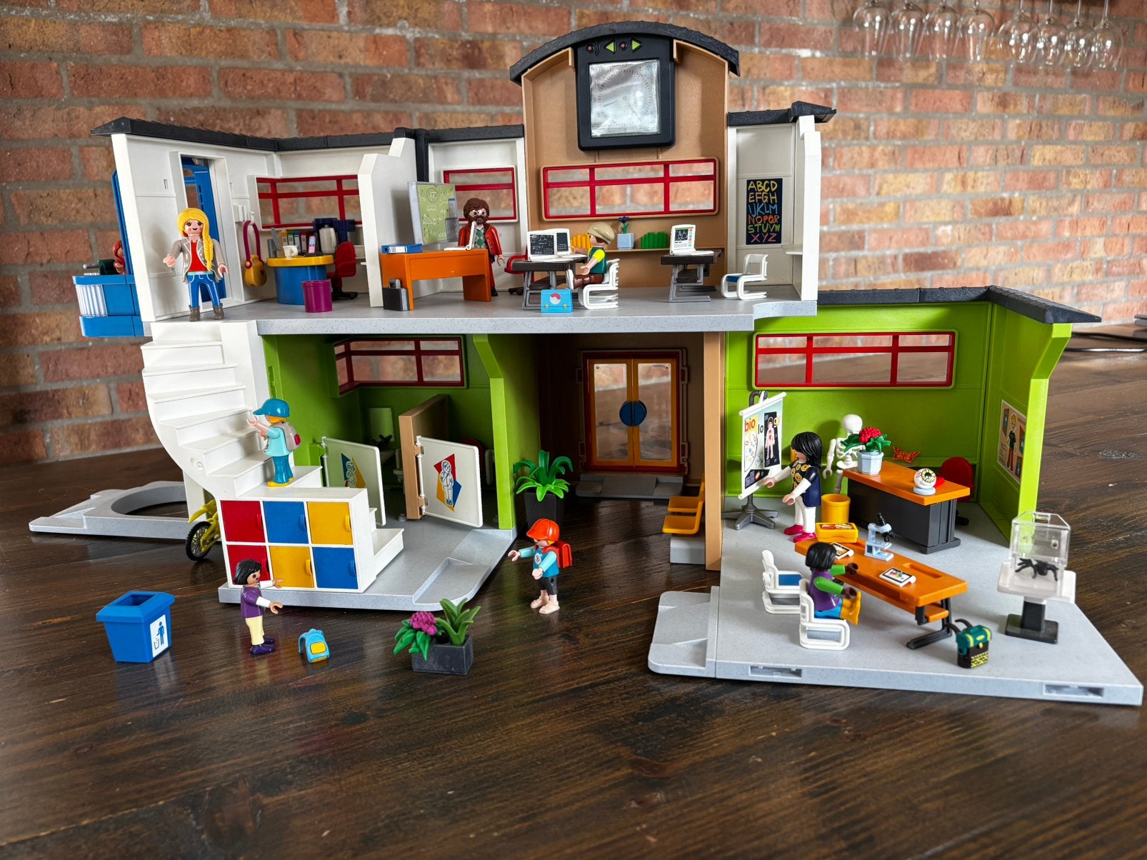 Playmobil school set 9453, Kinderen en Baby's, Speelgoed | Playmobil, Ophalen, Zo goed als nieuw