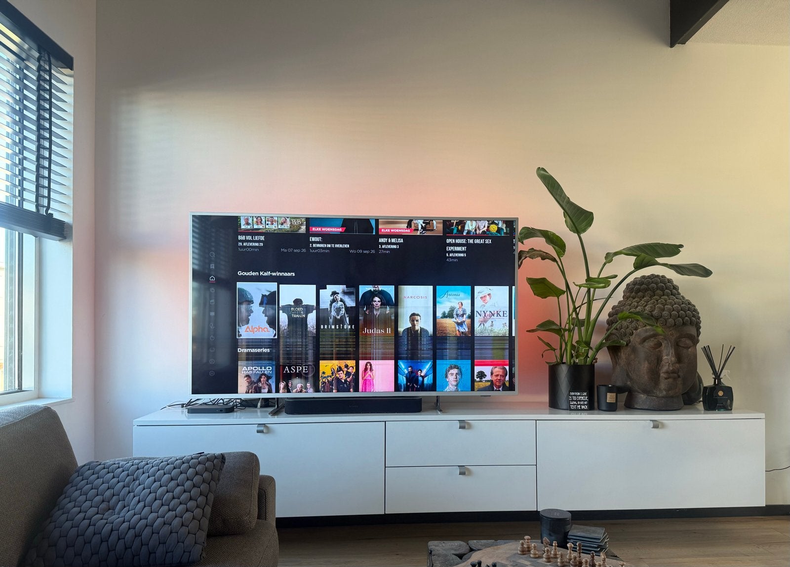 Philips The One 70 inch ambilight Smart TV (beschadigd), Audio, Tv en Foto, Ophalen, Philips, Gebruikt, 100 cm of meer