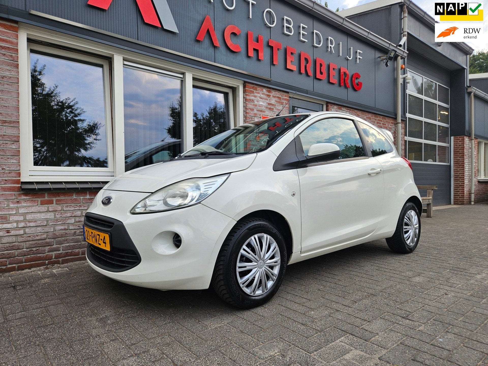 Ford Ka 1.2 Comfort Airco! NAP! Leuke Auto!, Auto's, Ford, Voorwielaandrijving, Euro 5, Gebruikt, 1242 cc