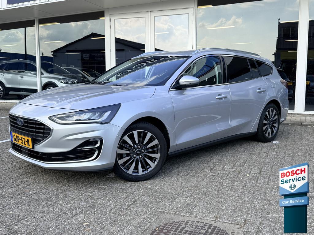 Ford FOCUS Wagon 1.0 EcoBoost Hybrid Titanium Vignale | LED, Gebruikt, Leder, 155 pk, 19 km/l