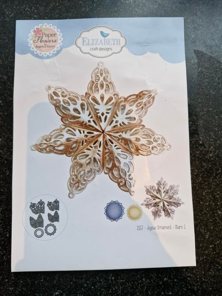 Elizabeth Craft Designs Snijmallen - Joyous Ornament Stars, Ophalen of Verzenden