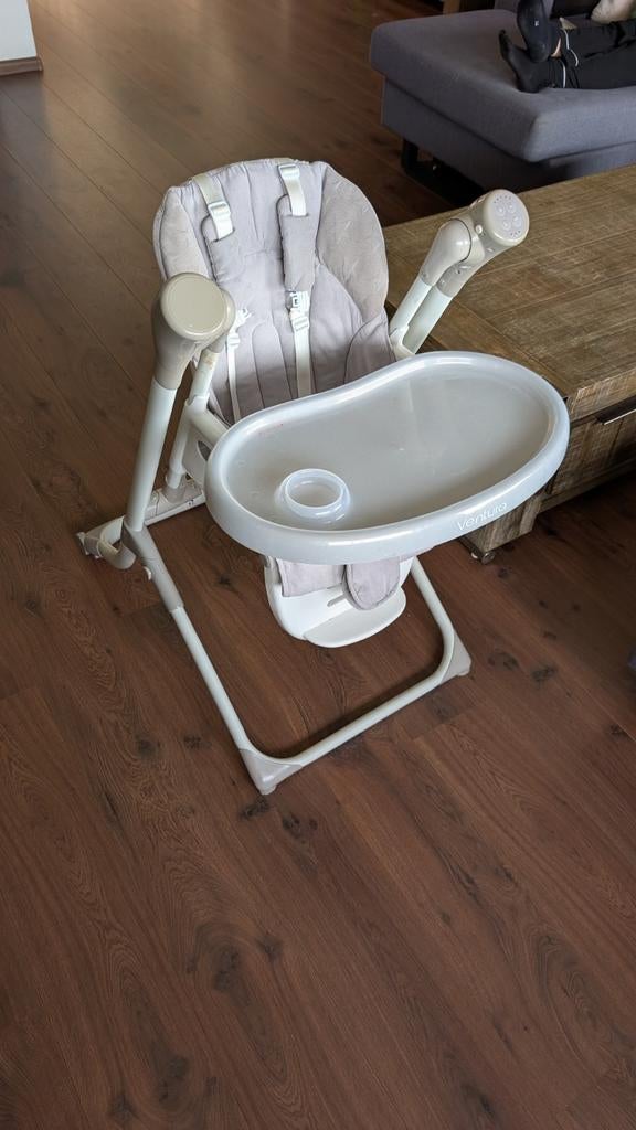 Ventura baby schommelstoel eetstoel inklapbaar, Ophalen, Gebruikt, Inklapstoel, Gordel(s)