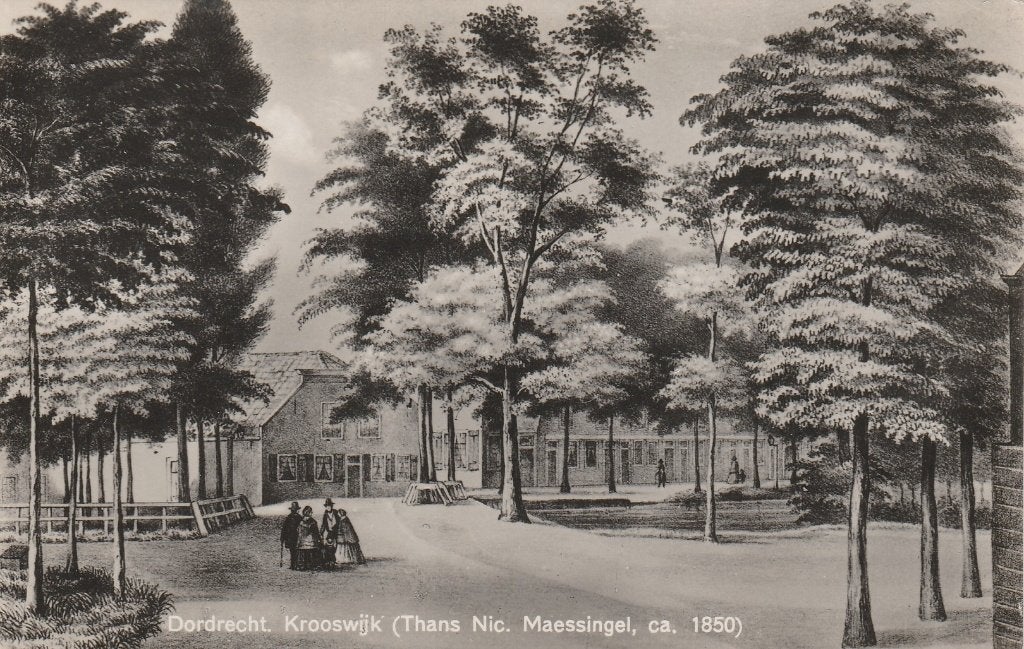 dordrecht- krooswijk, Ophalen of Verzenden, Voor 1920, Zuid-Holland