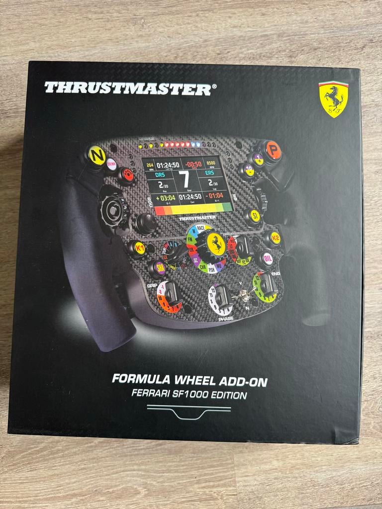 Thrustmaster Formula Wheel Add-On Ferrari SF1000 Edition, Ophalen, Online, 1 speler, Racen en Vliegen