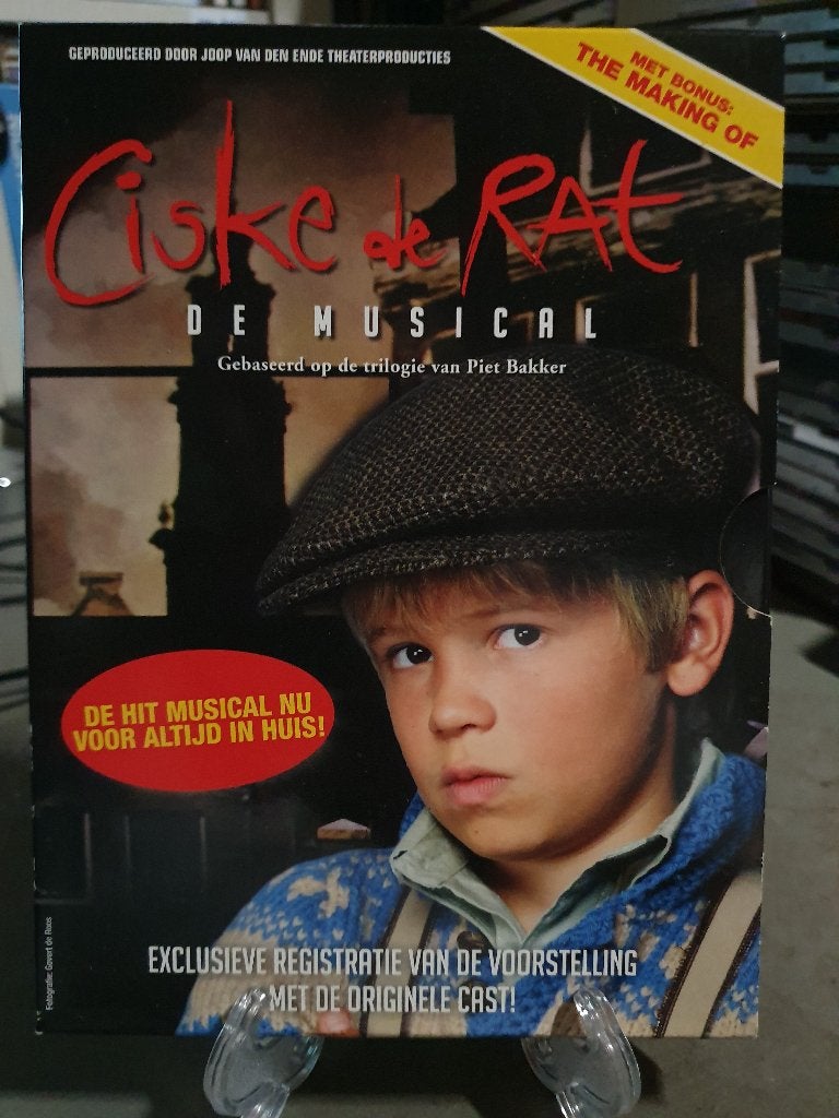 Ciske de Rat de Musical DVD, Alle leeftijden, Ophalen, Zo goed als nieuw, Muziek