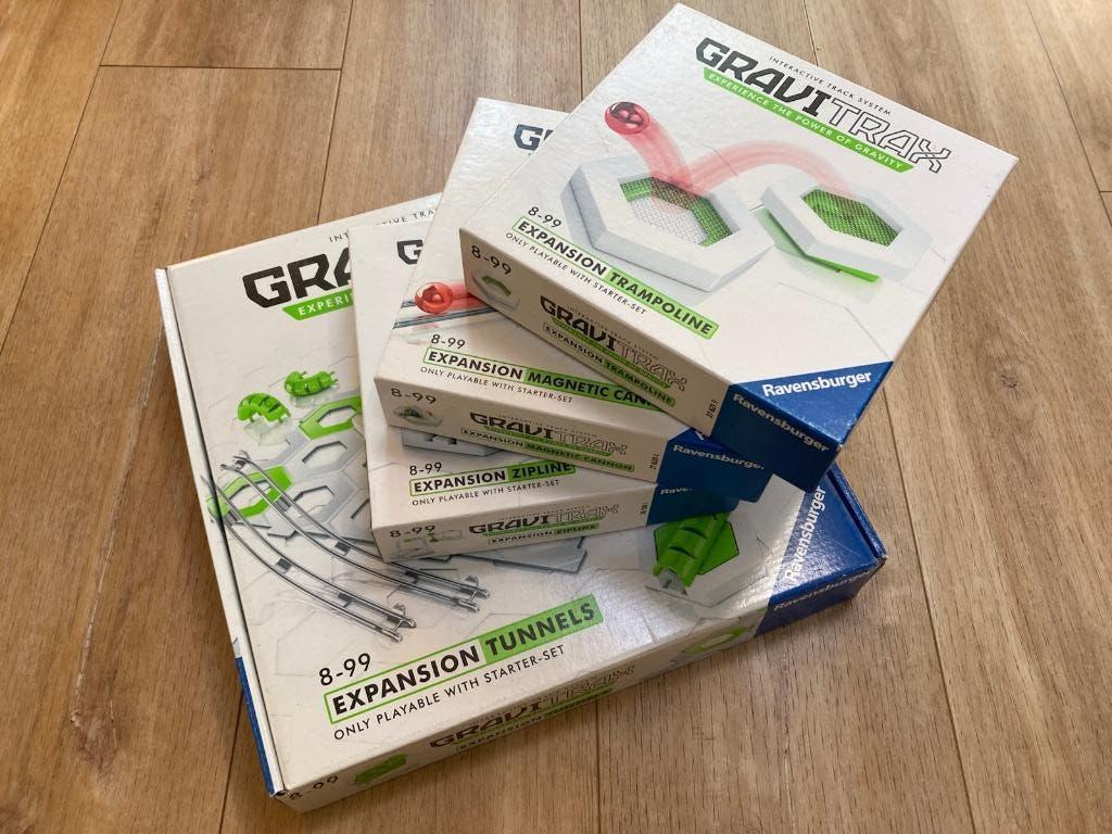 Vier Gravitrax expansion sets uitbreidingen, Ophalen of Verzenden, Zo goed als nieuw, Bouwen