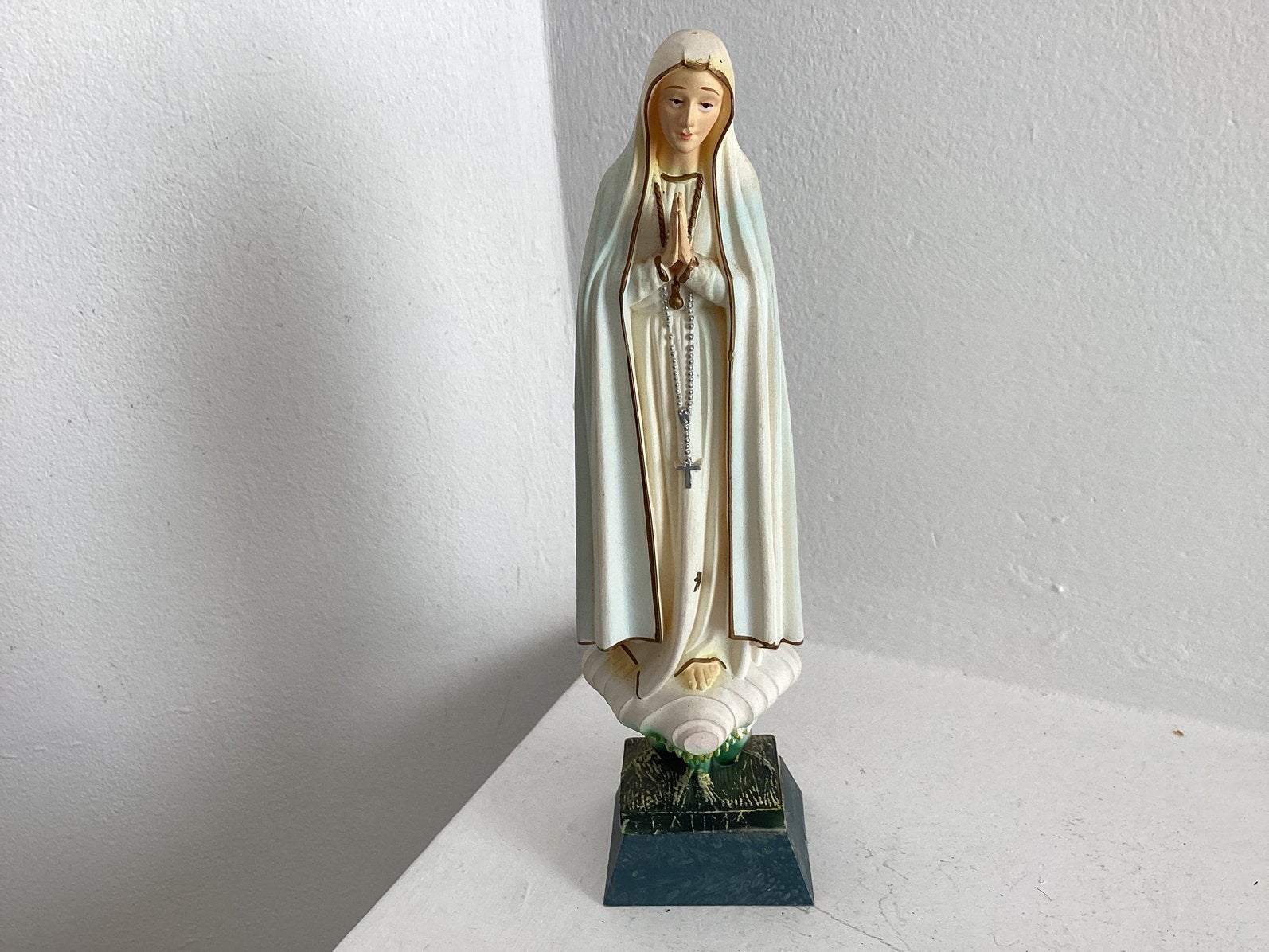 Maria beeldje gips, Antiek en Kunst, Ophalen of Verzenden