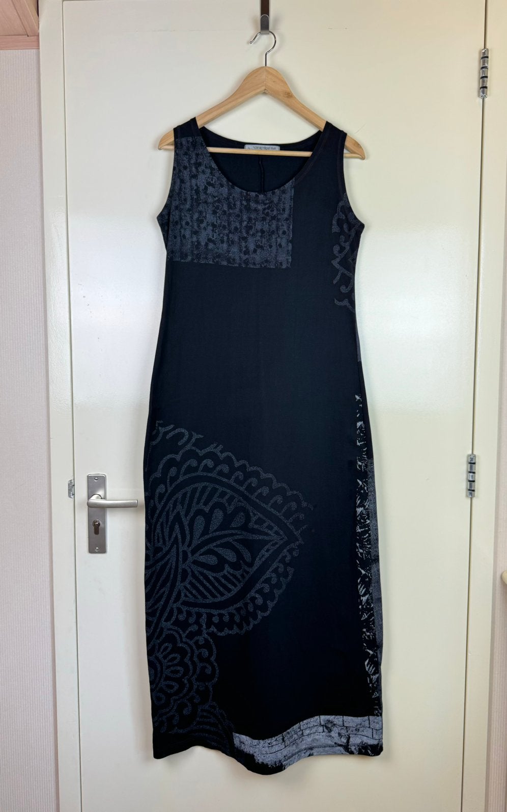CORA KEMPERMAN maxi dress jurk gothic Avant Garde L, Zwart, Maat 42/44 (L), Ophalen of Verzenden, Zo goed als nieuw